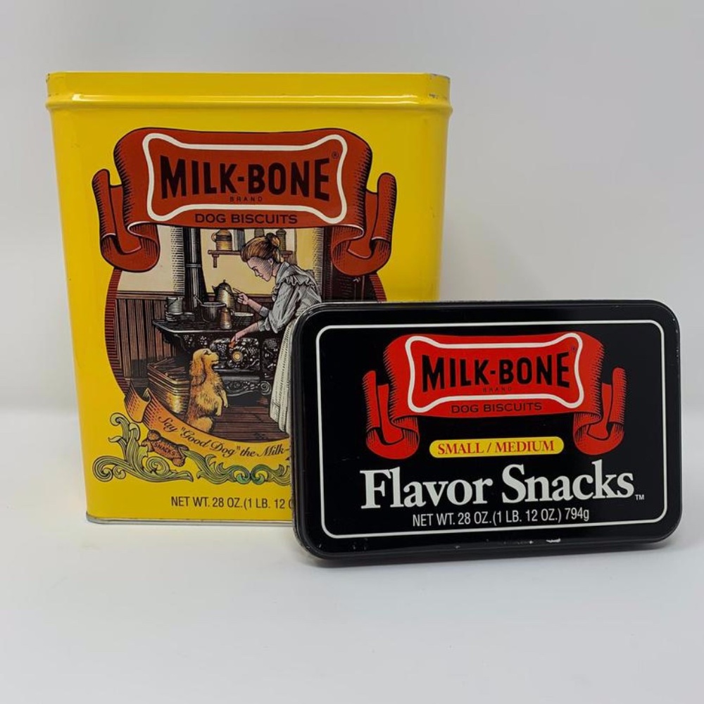 Nabisco Milk Bone Dog Biscuits Advertising Tin